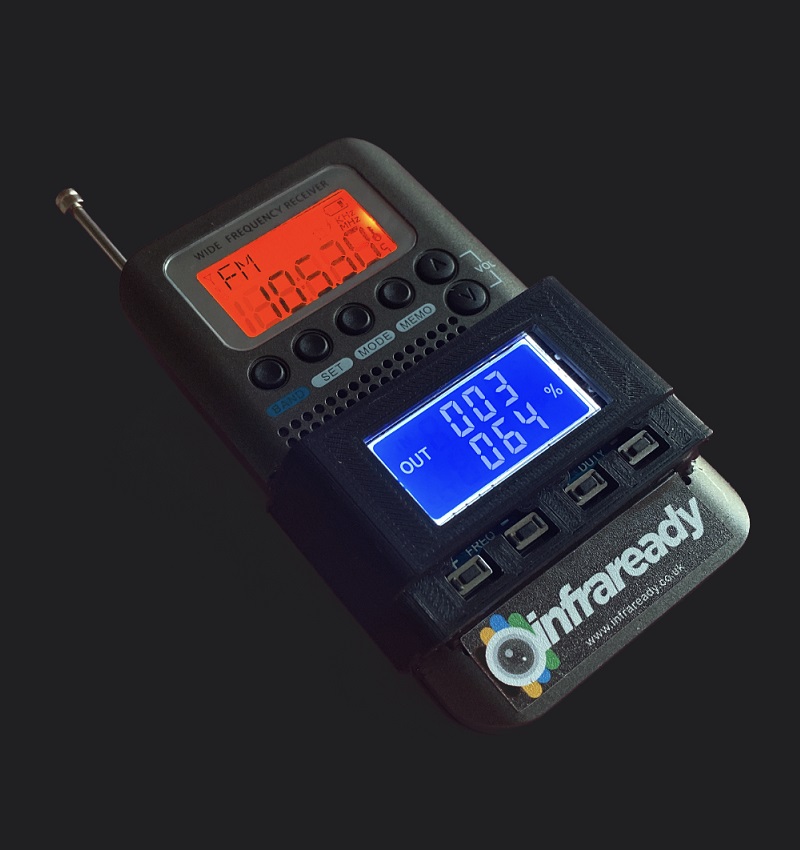 Ghost Box Sweep Radio AM FM fghost hunting or paranormal investigation