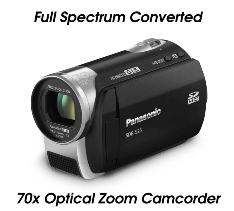 FULL SPECTRUM CAMERA CAMCORDER 70x ZOOM UFOLOGY BIGFOOT