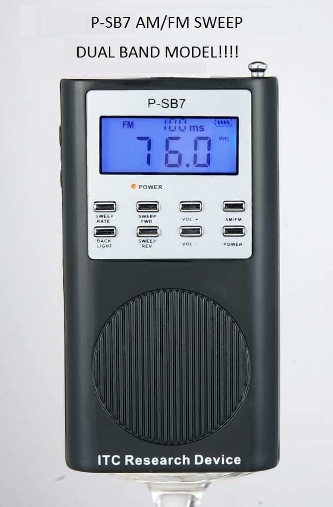 PSB7 Ghost Box ITC Sweep Radios and Equipment for Ghost Hunting