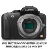 Lumix G3 Mirrorless Full Spectrum Camera