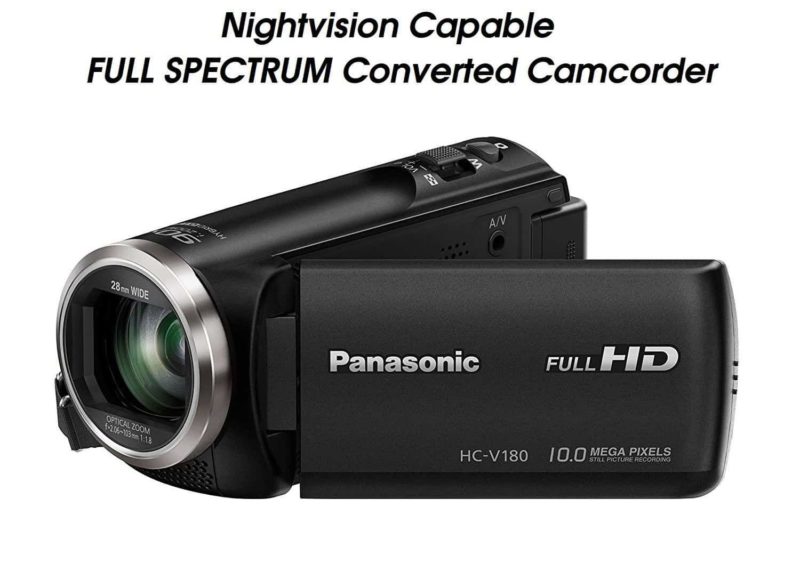 V180  SKYWATCHING UFOLOGY GHOST HUNTING CAMERA CAMCORDER 90x ULTRA ZOOM