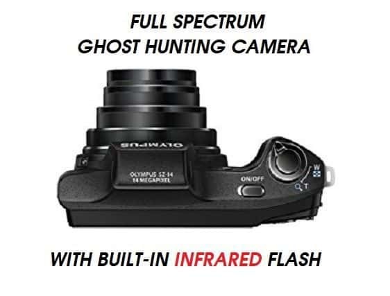 full spectrum ghost camera infrared flash