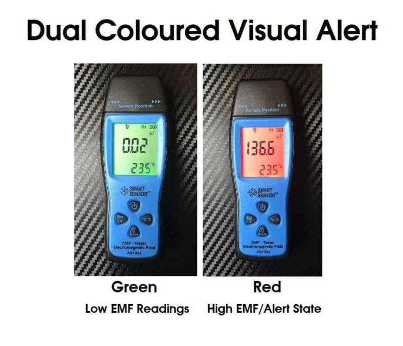 emf temperature ghost hunting meter