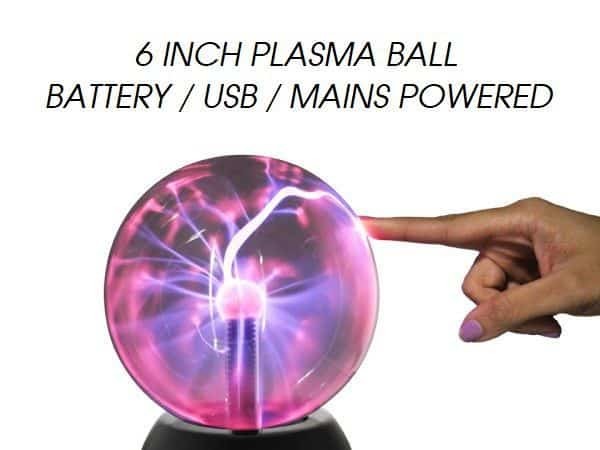 Crystal on sale plasma ball