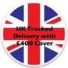 UK delivery – Tracked and Insured up to £400