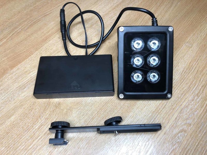 BRIGHT HIGH POWER IR INFRARED PORTABLE ILLUMINATOR GHOST HUNTING