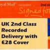 UK delivery – Tracked and Insured up to £28
