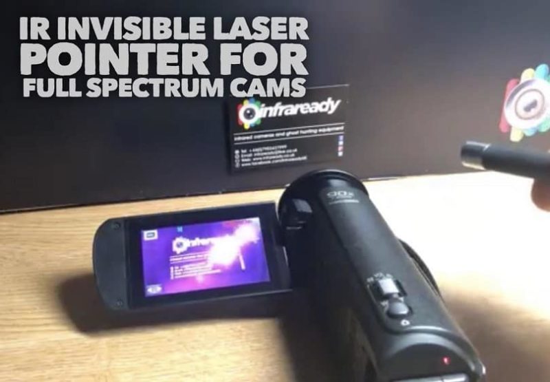 Infrared Laser Ghost Hunting IR