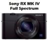SONY RX100 M4 Full Spectrum Camera