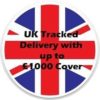 UK delivery – Tracked and Insured up to £600 – £1000