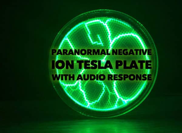 negative ion generator tesla plate