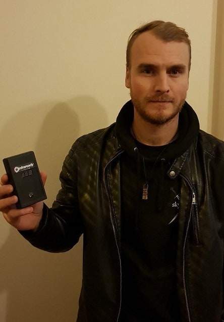 Ash Buckenham Ghost Hunting equipment