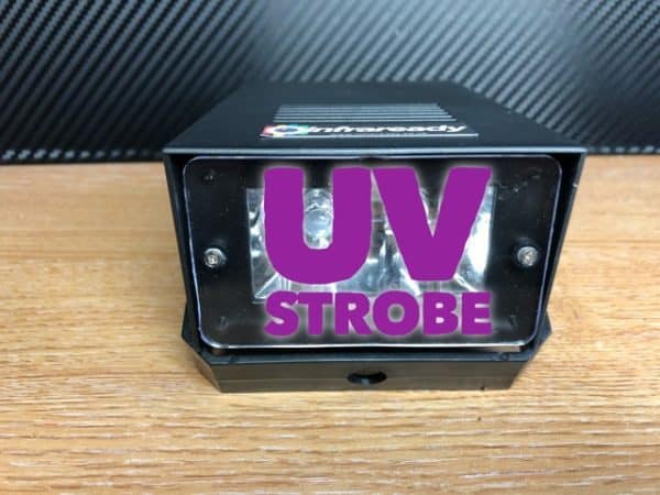 uv strobe battery portable