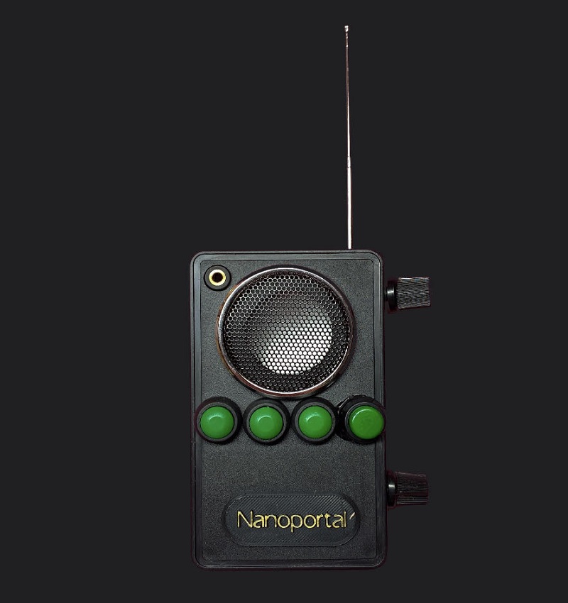 Nanoportal Ghost Box with Reverb and ITC Sweep Radios
