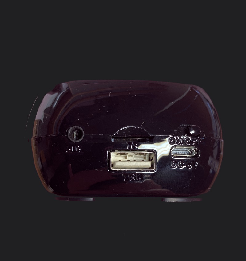 Portable EVP Speaker with Bluetooth for Use With Ghost Boxes