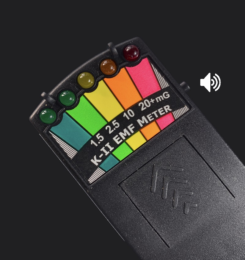 KII EMF meter with sound. Ghost Hunting Equipment you can trust.