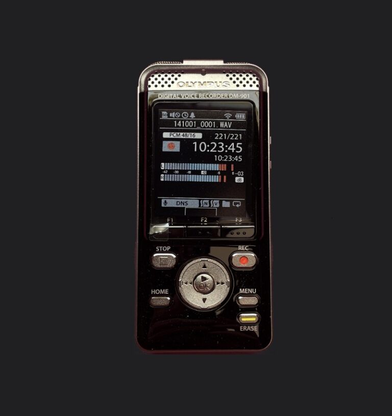 Olympus EVP Recorder with variable speed playback